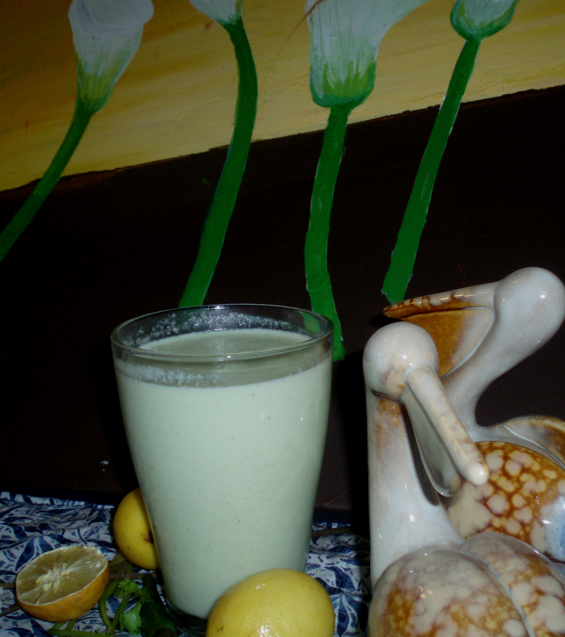 Chilled cucumber lassi Chilled cucumber lassi picture